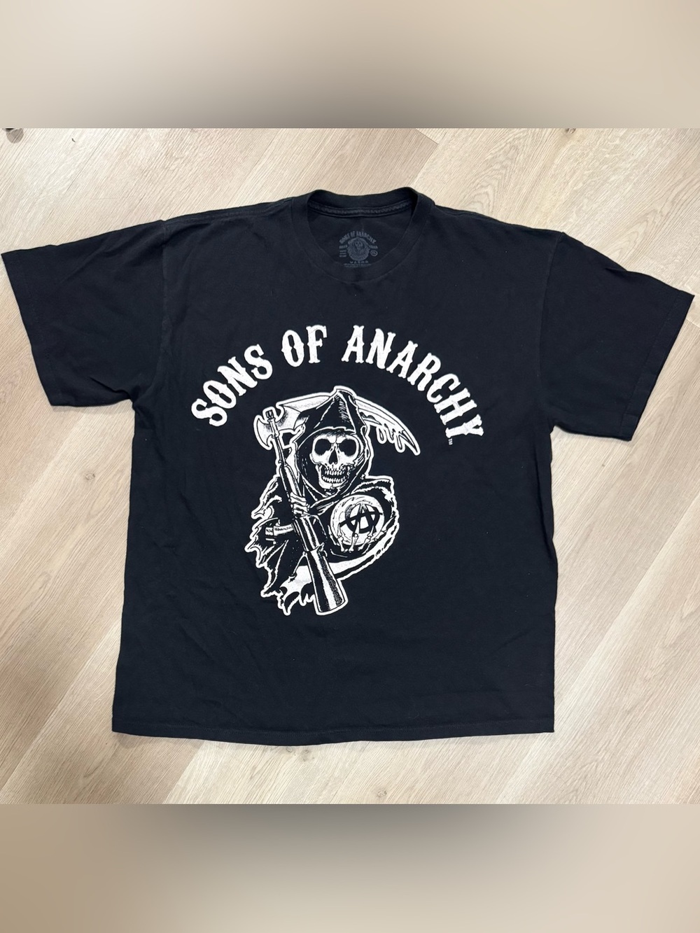 Sons of Anarchy Black Graphic Tee